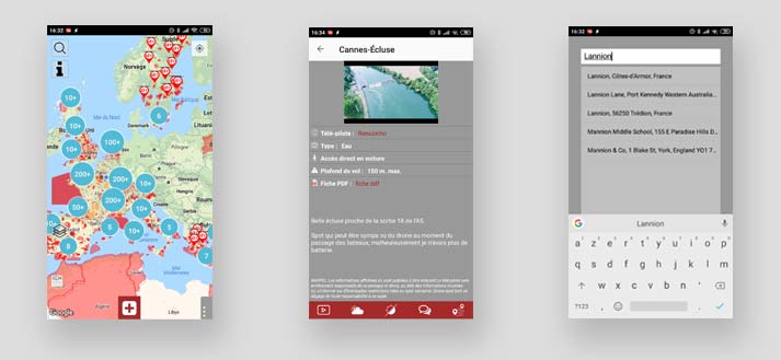 Télécharger l'application Drone-Spot - Les écrans