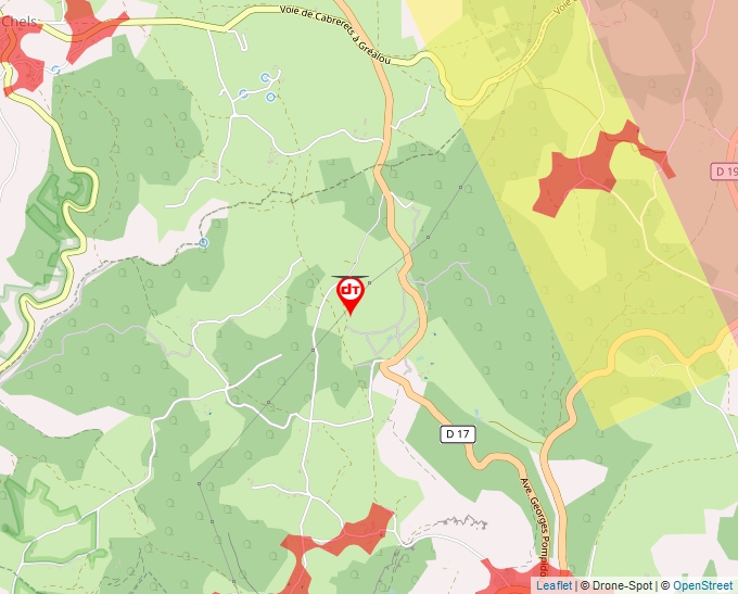Carte Géoportail pour les drones de loisir
