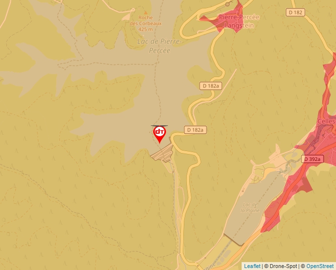 Carte Géoportail pour les drones de loisir