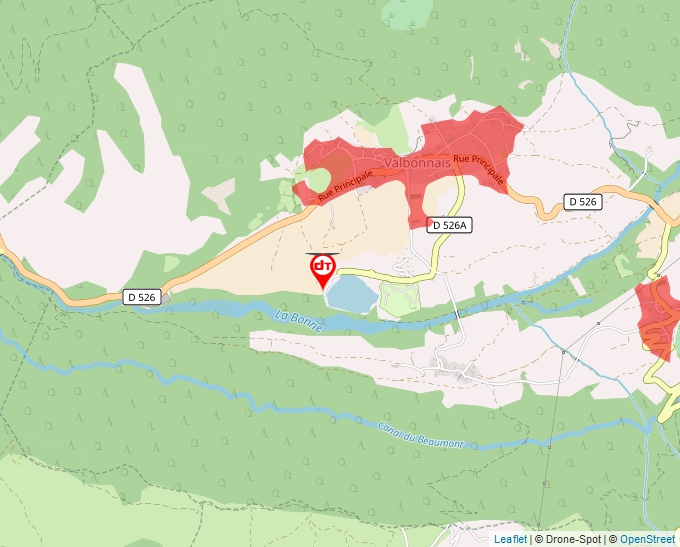 Carte Géoportail pour les drones de loisir