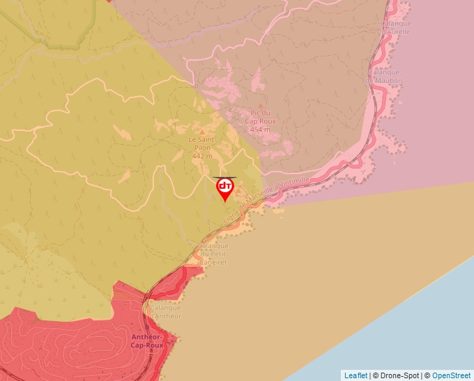 Carte Géoportail pour les drones de loisir