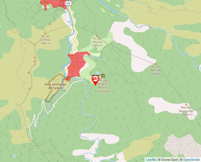 Carte Géoportail pour les drones de loisir