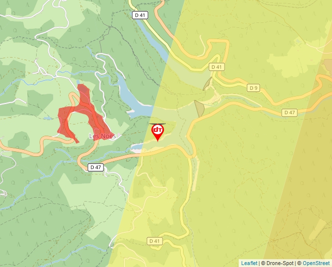 Carte Géoportail pour les drones de loisir