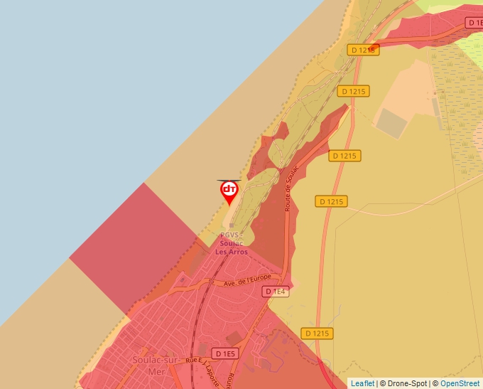 Carte Géoportail pour les drones de loisir