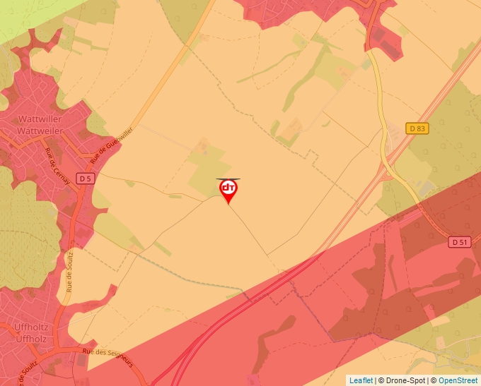 Carte Géoportail pour les drones de loisir