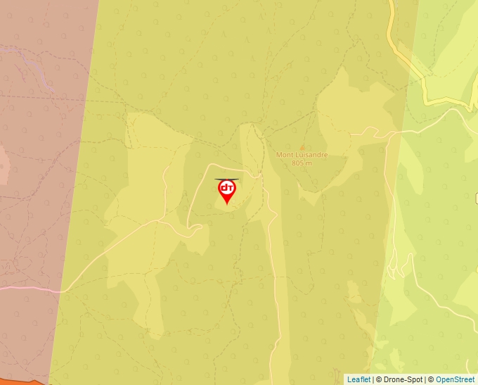 Carte Géoportail pour les drones de loisir