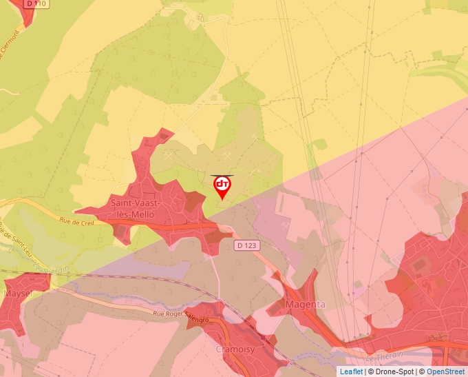 Carte Géoportail pour les drones de loisir