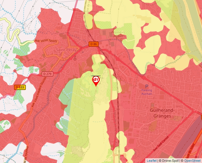 Carte Géoportail pour les drones de loisir