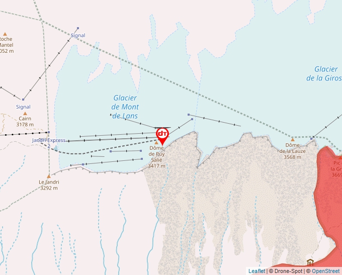 Carte Géoportail pour les drones de loisir