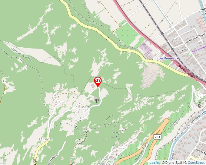 Carte Géoportail pour les drones de loisir