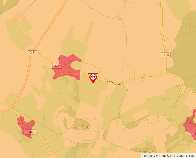 Carte Géoportail pour les drones de loisir