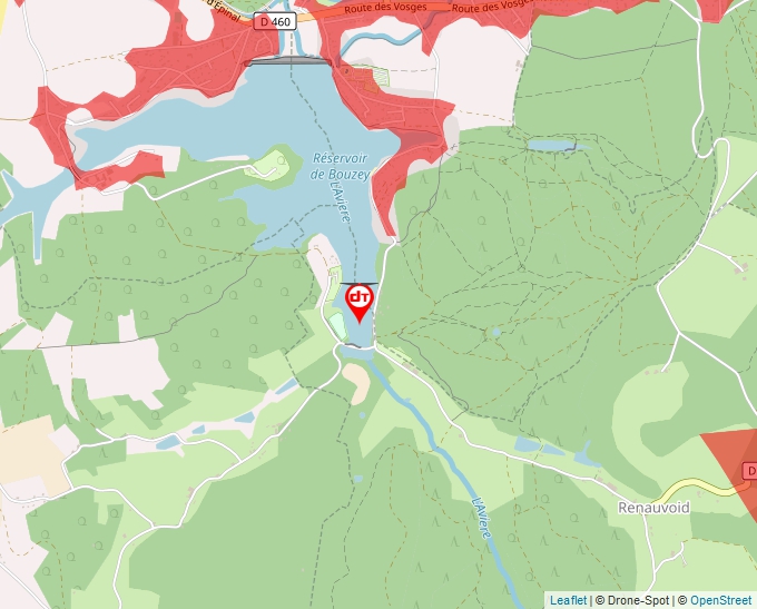 Carte Géoportail pour les drones de loisir