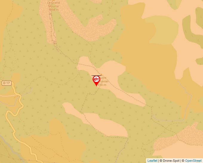 Carte Géoportail pour les drones de loisir