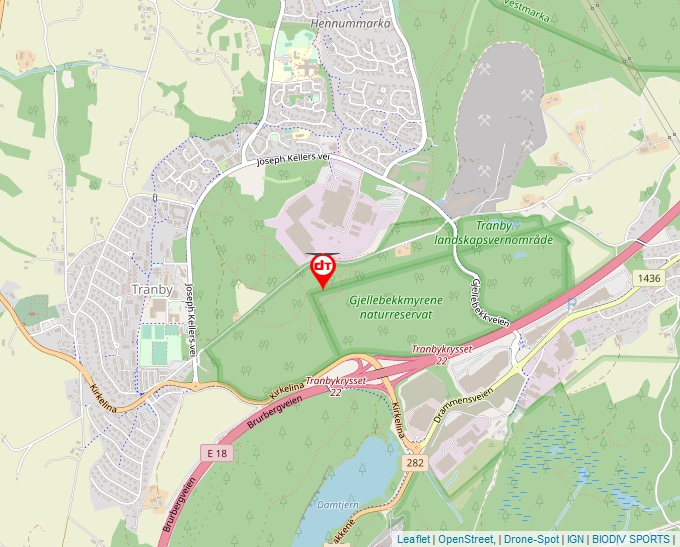 Carte Géoportail pour les drones de loisir