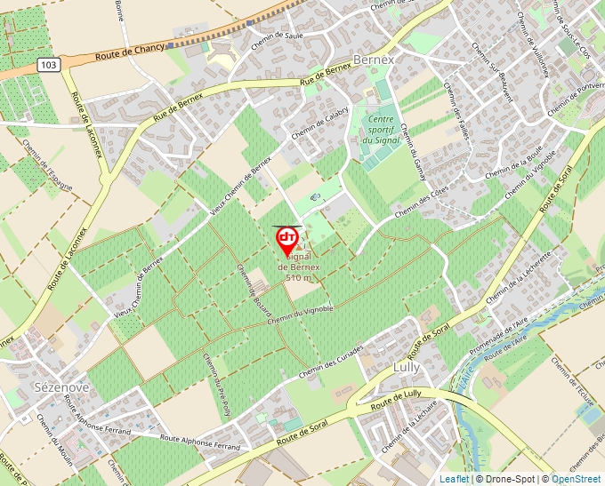 Carte Géoportail pour les drones de loisir