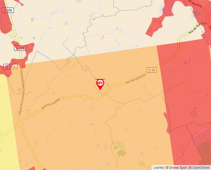 Carte Géoportail pour les drones de loisir