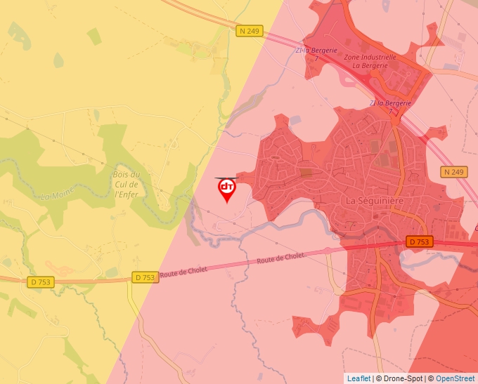 Carte Géoportail pour les drones de loisir