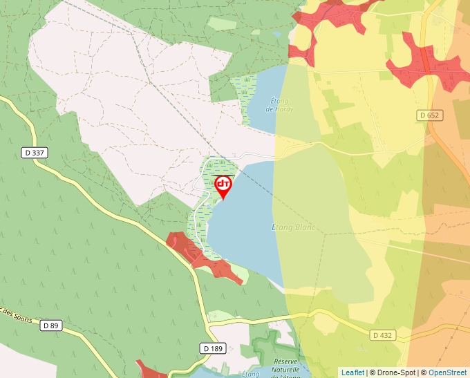 Carte Géoportail pour les drones de loisir