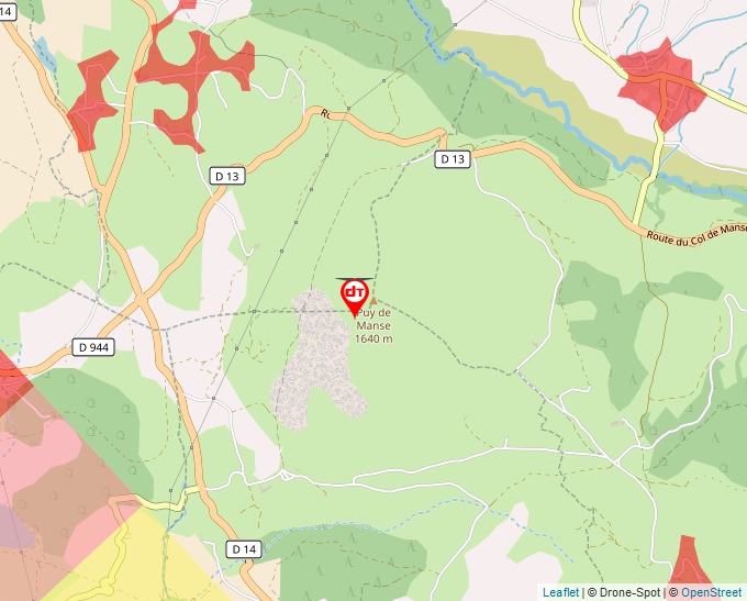 Carte Géoportail pour les drones de loisir