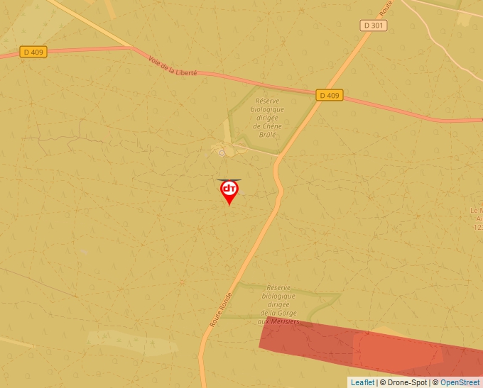 Carte Géoportail pour les drones de loisir