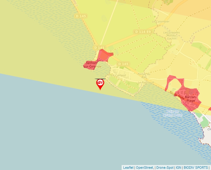 Carte Géoportail pour les drones de loisir