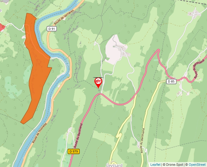 Carte Géoportail pour les drones de loisir