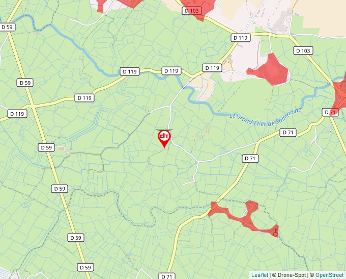 Carte Géoportail pour les drones de loisir