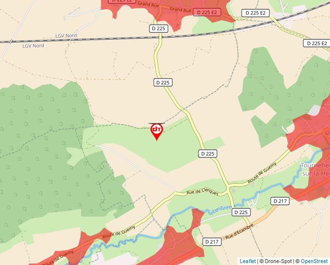 Carte Géoportail pour les drones de loisir