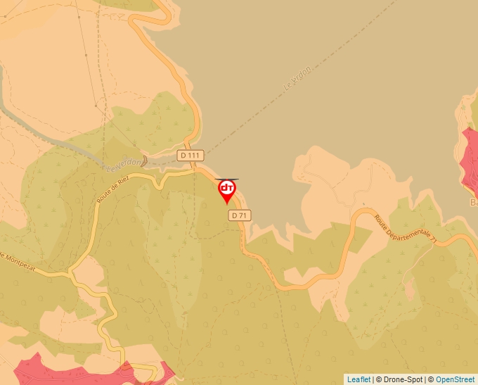 Carte Géoportail pour les drones de loisir