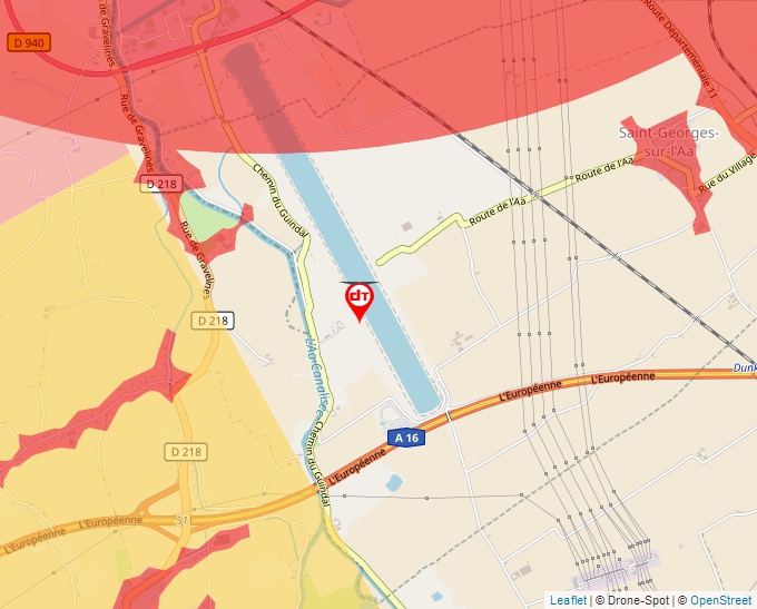 Carte Géoportail pour les drones de loisir