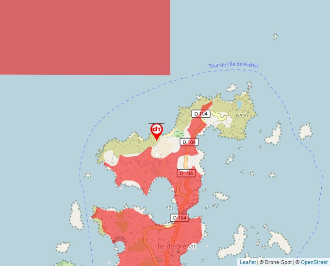 Carte Géoportail pour les drones de loisir