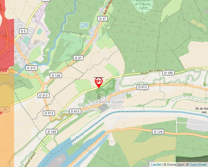 Carte Géoportail pour les drones de loisir