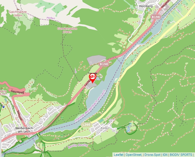 Carte Géoportail pour les drones de loisir
