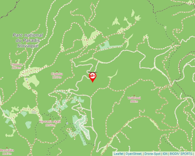 Carte Géoportail pour les drones de loisir