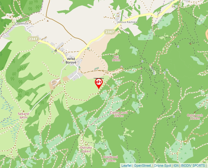 Carte Géoportail pour les drones de loisir