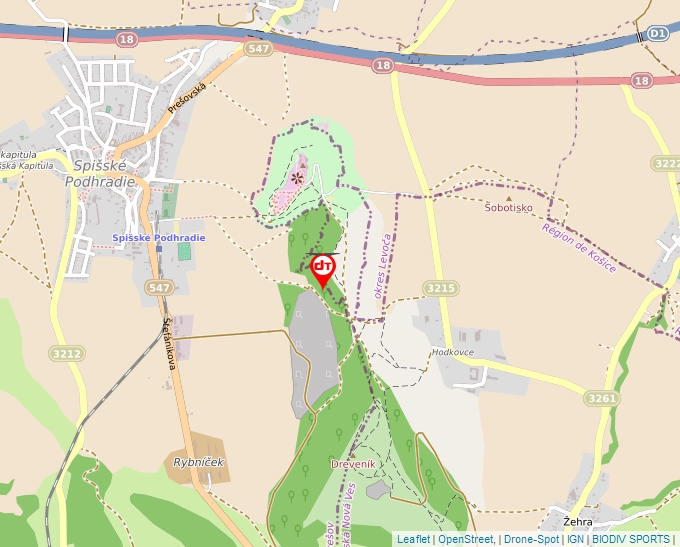 Carte Géoportail pour les drones de loisir