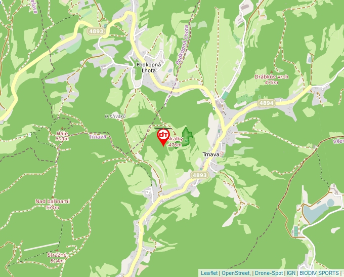 Carte Géoportail pour les drones de loisir