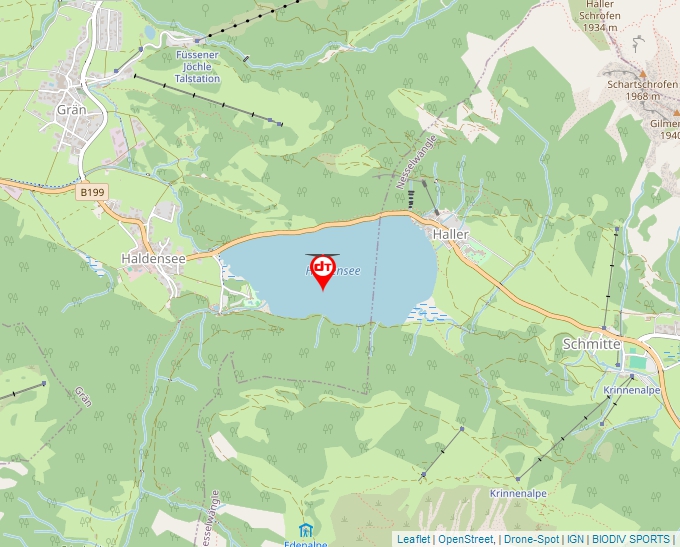 Carte Géoportail pour les drones de loisir