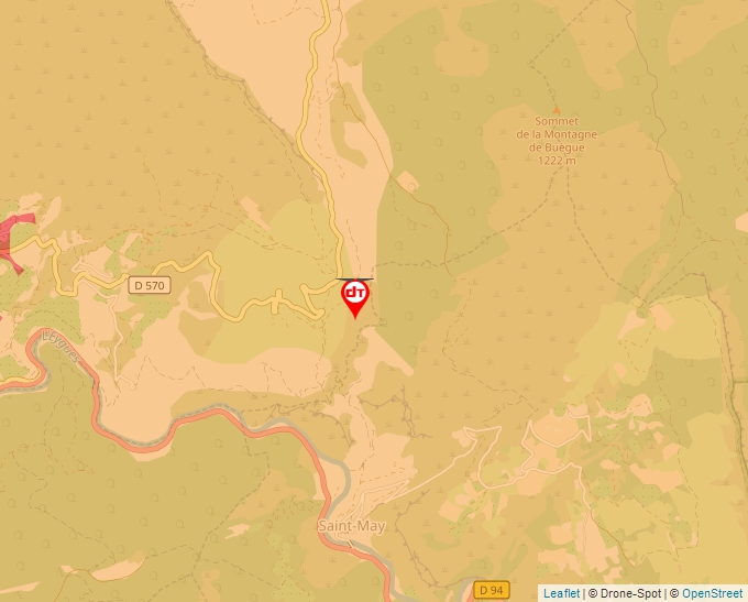 Carte Géoportail pour les drones de loisir