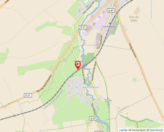 Carte Géoportail pour les drones de loisir