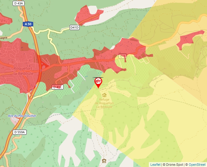Carte Géoportail pour les drones de loisir