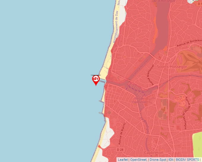 Carte Géoportail pour les drones de loisir