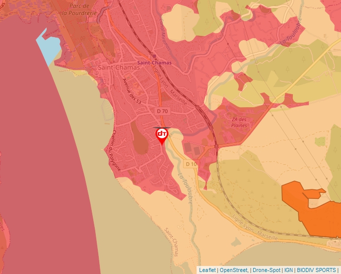 Carte Géoportail pour les drones de loisir