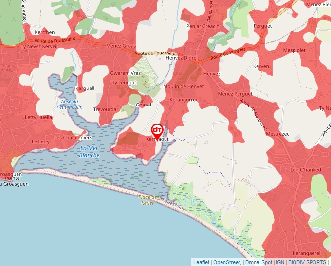 Carte Géoportail pour les drones de loisir