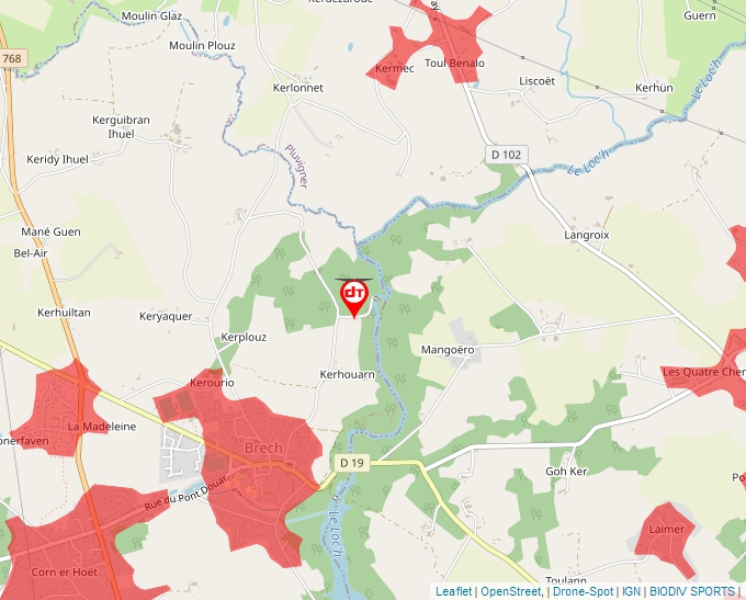 Carte Géoportail pour les drones de loisir