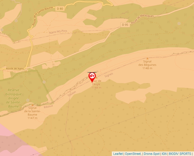 Carte Géoportail pour les drones de loisir