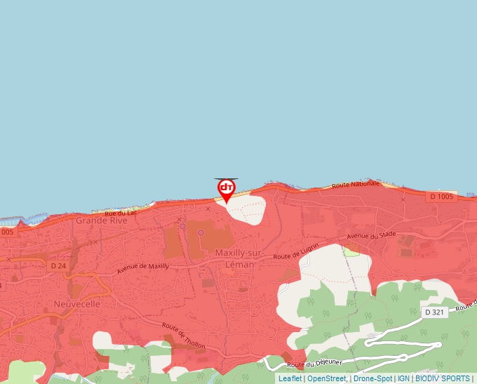 Carte Géoportail pour les drones de loisir