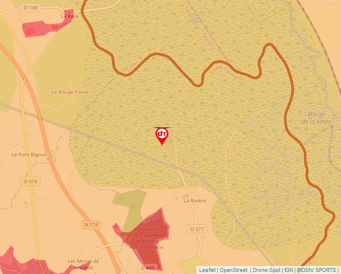 Carte Géoportail pour les drones de loisir
