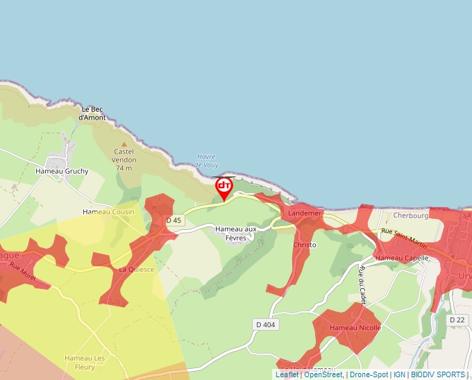 Carte Géoportail pour les drones de loisir
