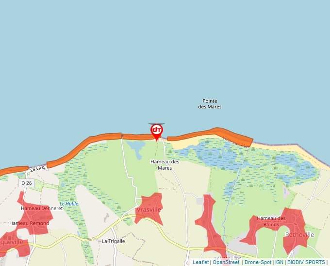 Carte Géoportail pour les drones de loisir